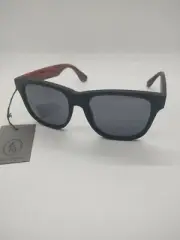 Sunglasses by Zigi and Marais Ultra Lightweight Black Wood Look Black Lenses NEW