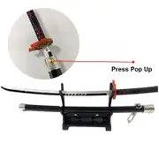Demon Slayer Tanjiro Fire Sword Keychain Mini Nichirin Katana Keyring Fidget Toy 22cm