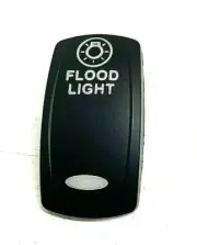 Carling "Flood Light " White Lighted Rocker Switch Cover
