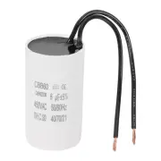 8uF CBB60 Running Capacitor, Run Capacitor,White