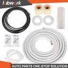 Labwork 25 Feet Install Kit For Mini Split Heat Pump Systems 1/4" - 3/8" Dia.