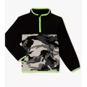 WONDER NATION BOYS QUARTER ZIP PULLOVER JACKET SIZE 4/5