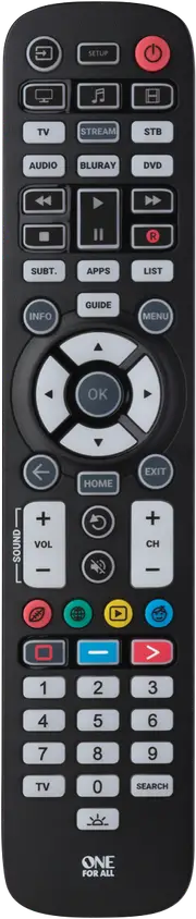 One For All Essential 6 Anticrobial Remote