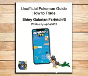 Pokemon Guide How to Trade Shiny Farfetch´d Galarian Include 1 Registered Trade