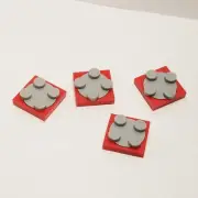 LEGO Turntable Lot of 4 RED 2x2 Lazy Susan Table Minifigure Spins Star Wars