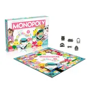 Monopoly Squishmallows Edition Kids/Family Party Tabletop Themed Board Game 8+
