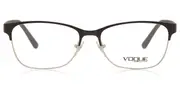 Vogue Eyewear VO3940 Light & Shine 352S Women’s Glasses Black Size 52 - Private Health Rebate - Blue Light Block Available