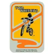 Two Wheelers - Head tube - PRISM decal - Old school bmx