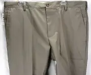 NEW DOCKERS PANTS KHAKI TAN FLAT FRONT WRINKLE FREE CLASSIC FIT MENS 40 X 32