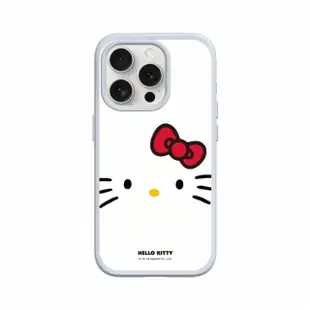 【RHINOSHIELD 犀牛盾】iPhone 14/Plus/Pro/Max SolidSuit背蓋手機殼/大臉Hello Kitty(Hello Kitty)