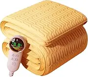 Cotton Heated Throw Dual Control Electric Mattress Premium Comfort Heated Underblanket Easy to Use Up to 12 Hours Timer