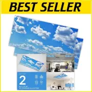 Lightweight & Fire Safety Rated Fluorescent Light Covers - 22.38 x 46.5 in.