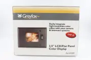 GREYFOX F2297 3.5" CAT5 LCD/FLAT PANEL COLOR DISPLAY, INTEGRATES VIDEO/INTERCOM