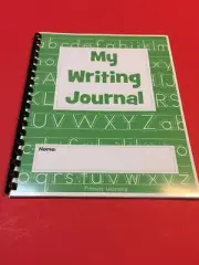 Primary Learning My Writing Journal - 30 Pgs Set of 20 Green Teaching Supplies