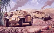 Airfix A02312V 1:76 German Reconnaisance Set Sd.Kfz.222 & Kubelwagen Vintage Cla