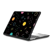 MacBook Air 13-inch (M2 - M4) Impact Case Colorful Shapes (Black)