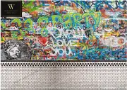 1:18 - 1:24 Garage graffiti walls - Peel and Apply decal sheets. Set 142