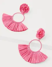 Tassel Ring Earrings Formica Pink Women Boden