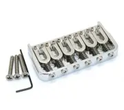 Hipshot Fixed Guitar Bridge 6 String Nickel 41065N .175 floor