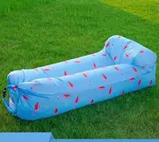 Clearence Sale! Senyango Inflatable Lounger Air Sofa, Portable Durable Anti Leakage Air Chair for Outdoor Camping, Easy Setup is Perfect for Hiking Gear, Beach Chair or Music Festivals.(Flamingo