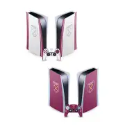 WEST HAM UNITED FC 2023/24 CREST KIT VINYL SKIN SONY PS5 DIGITAL EDITION BUNDLE