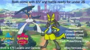 Pokemon Sword And Shield Shiny Lucario and Gallade Bundle 6IV Battle Ready