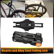 New Bicycle Lock Alloy Steel Folding Lock MTB Road Bike Anti-theft Lock Password