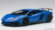 LAMBORGHINI AVENTADOR SV LP750-4 LeMANS BLUE 1:18 by AUTOart 74559 NEW IN BOX