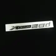 1PC Chrome XDrive 28d Plastic Decal Emblem Badge Sticker Diesel GT Turbo Edition (for: Renault)
