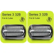 Series 3 32B Foil & Cutter Replacement Head for Braun Electric Shaver, Compat...