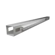 Think Fencing 127mm White PVC Line Post for 2340 x 1800mm Mystique Fence Panel