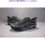 正版 NIKE AIR MAX 97 全黑 黑魂 3M 反光 OG QS 全氣墊 921733-001 情侶