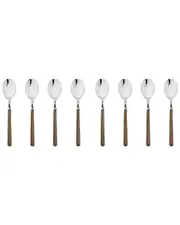 Mepra Set of 8 Fantasia Espresso Spoons