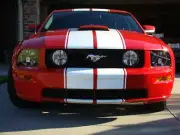 FOR FORD MUSTANG 10" & 1/2" Pinstripe Twin Vinyl Stripes Decals Graphics 36 FEET