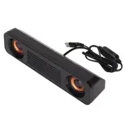 5X(Wired Speaker 3.5mm Plug HiFi Stereo Subwoofer USB Powered Portable7691