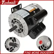 Compressor Duty 115/230V 2 HP SPL Single Phase Electric Motor 3450 RPM 56 Frame
