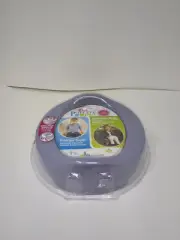 Potette Plus 2-in-1 Toilet Travel Pot - Purple/white