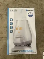 HoMedics SSA450 SoundSpa Slumber Scents Alarm Clock, Essential Oil Diffuser and