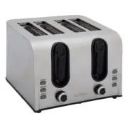 NEW Culinary Co 4 Slice Toaster By Spotlight