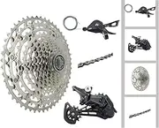 [JGbike] Compatible MTB groupset for Shimano M8000 M7000 M5100 11 Speed shifters & Rear Derailleur, KMC X11 Chain,Sunrace 11-46T CSMS8 11-50T CSMX80, Shimano CSM8000/M5100 51T Cassette