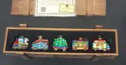 NEW - Thomas Pacconi Classics Christmas Ornaments 2004 Collection Train Set