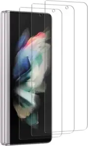 For Samsung Galaxy Z Fold 3 Tempered Glass Screen Protector Anti Fingerprint 2PC