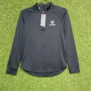 Under Armour Top Golf Jacket Mens XS Performance 1/4 Zip Navy Blue UPF 50 NWT