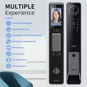 Smart Door Lock Tuya Wifi Smart Fingerprint Digital Safe Door With Camera 2023