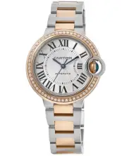 New Cartier Ballon Bleu 33mm Automatic 18kt Rose Women's Watch W2BB0032-CD