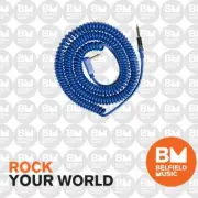 VOX VCC090BL 9m Coiled Instrument Cable Blue - Brand New - Belfield Music