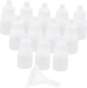 Alipis 12pcs Empty Eye Dropper Bottles 3ml Essential Oil Dropper Bottles Portable Reusable