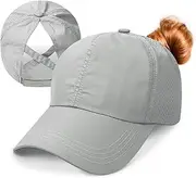 [Neband] Ponytail Hats for Women Baseball Caps High Messy Buns Women Hats Baseball Caps Breathable Quick Dry Running Hats for Women