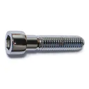 7/16"-14 x 2" Chrome Smooth Head Socket Cap Screws (5 pcs.)