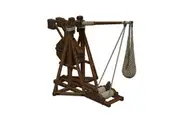WizKids Games Kids/Children War Machines Trebuchet 4D Terrain Setting 14y+